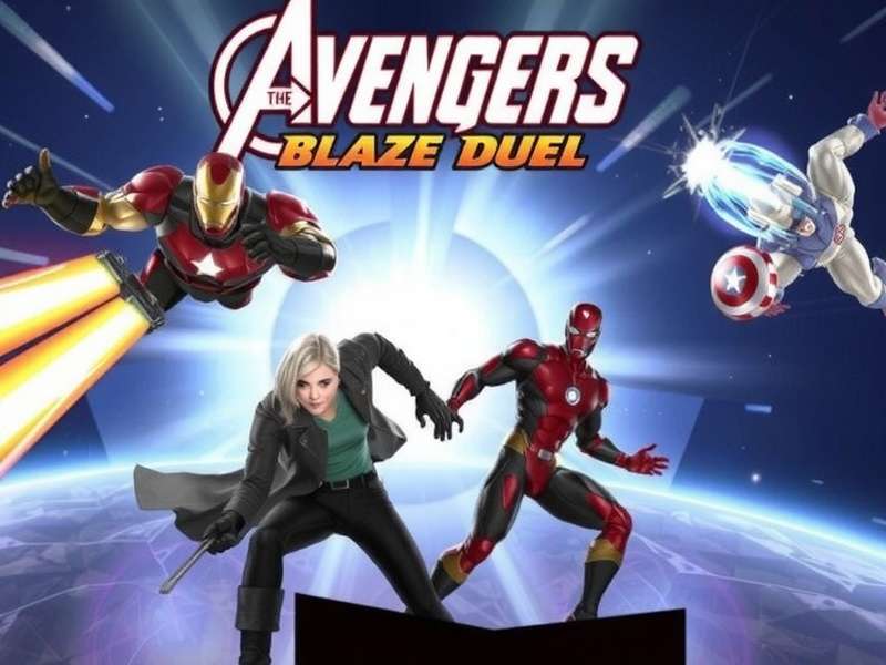 Avengers Blaze Duel Game Cover Avengers Blaze Duel Game Cover